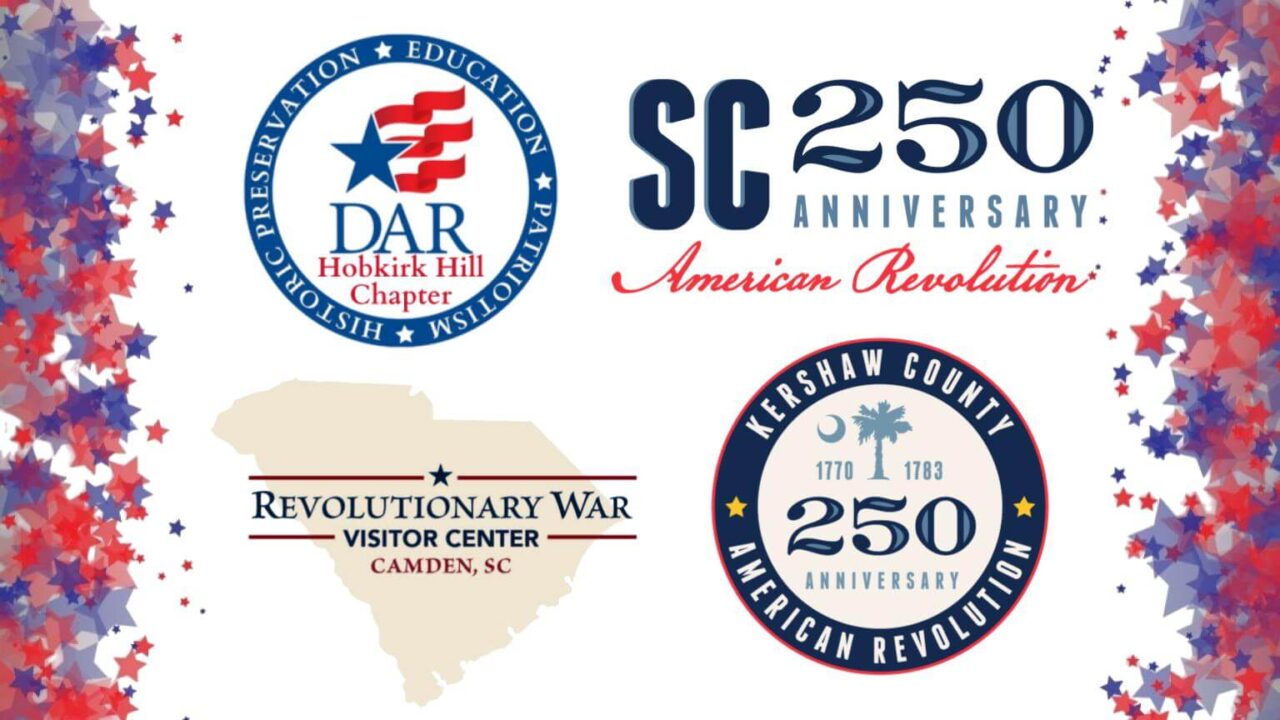 DAR/SC250: Lunch & Learn with Rhett Adams | Camden Rev War Visitor Center